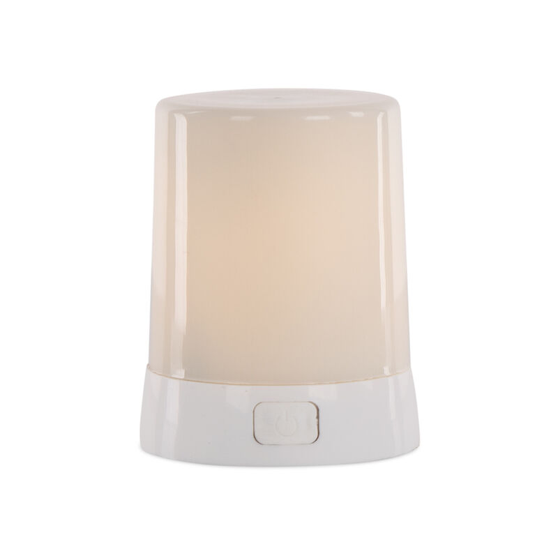 HomeRoots 3" White Flameless Designer Candle image number 0