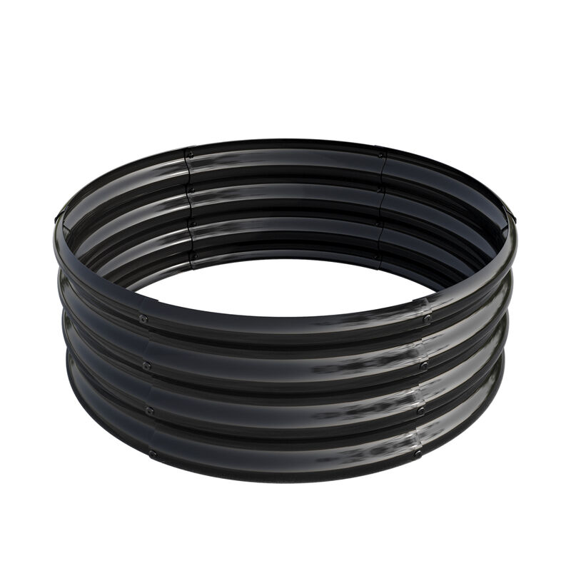 Streamdale Tall Round Metal Raised Garden Bed for Outdoor Vegetables