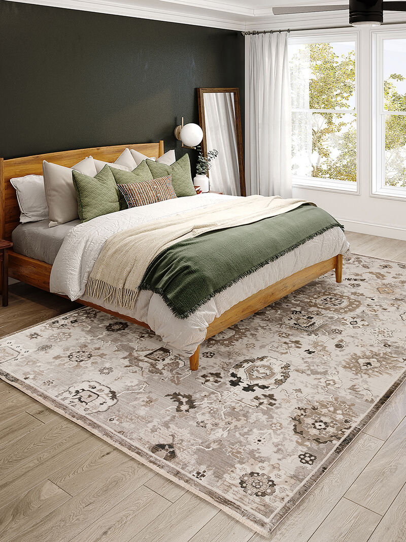 Antalya AY5 Silver 3'3" x 5'3" Rug