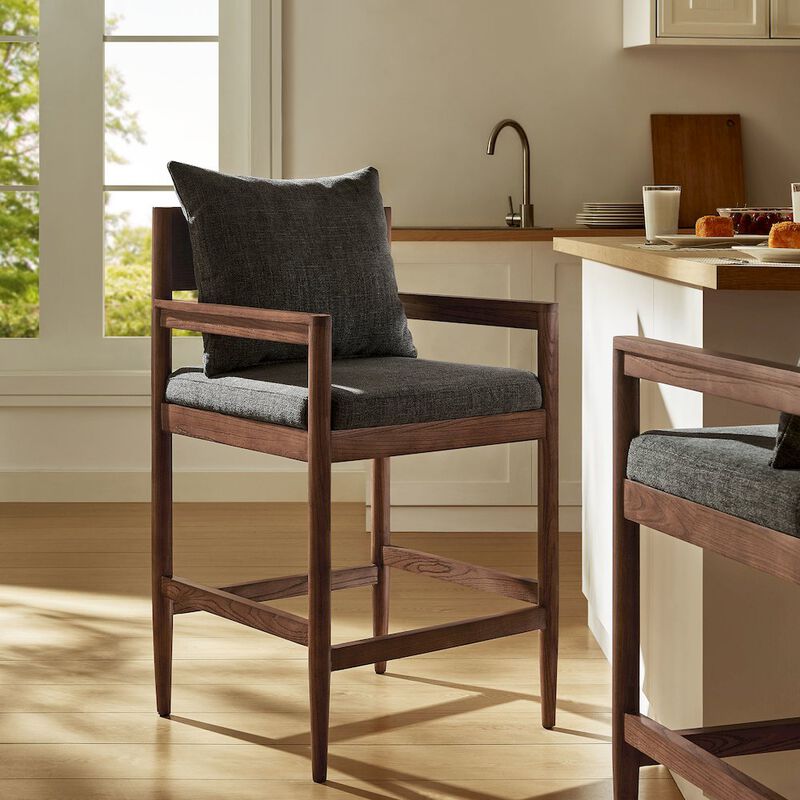 Remington Wood Counter Stool image number 7