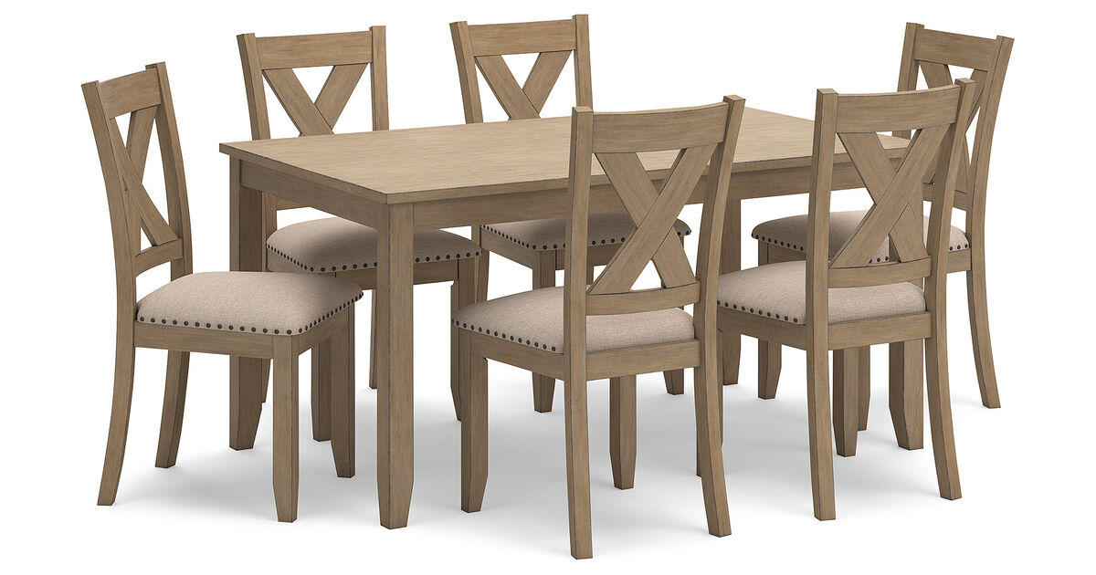 Sanbriar Table and Chairs (Set of 7)