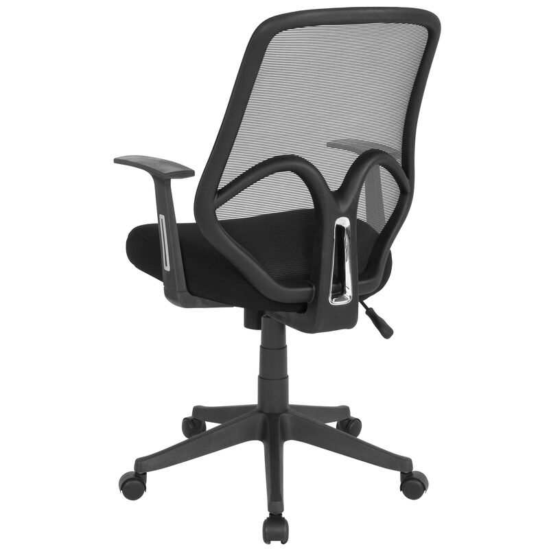 Salerno Series High Back Mesh Office Chair with Arms image number 4