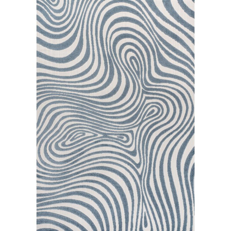 Maribo Abstract Groovy Striped Area Rug
