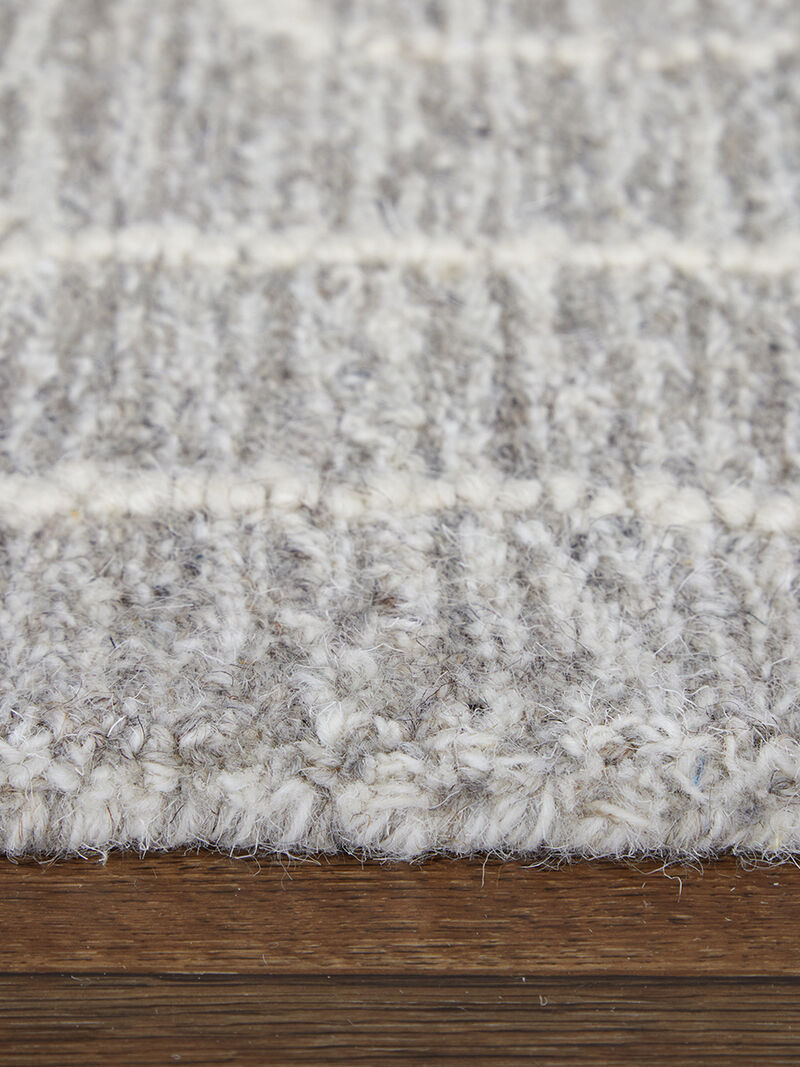 Emerson T8015 Gray/Ivory 3'6" x 5'6" Rug By Thom Filcia