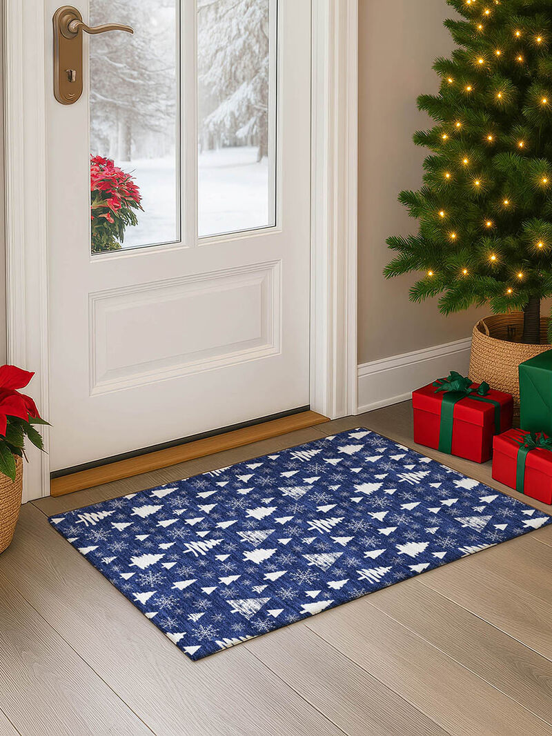 Merry & Bright MY23 Navy 20" x 30" Rug