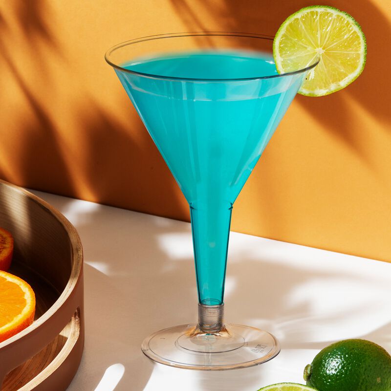 6 oz. Clear Plastic Martini Glasses (192 Glasses) image number 8