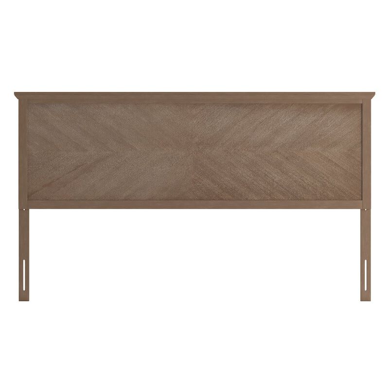 Flash Furniture Contemporary King Size Herringbone Pattern Headboard image number 4