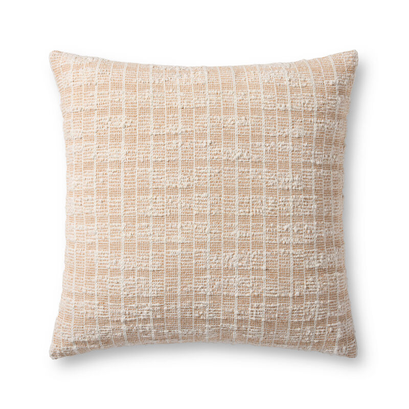 Killian Orange/White 22''x22'' Pillow Cover Only image number 0