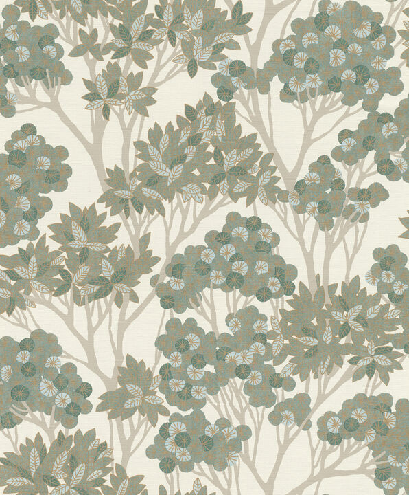 Stickley Green Tree Wallpaper