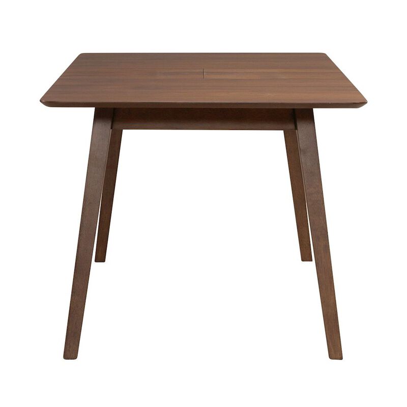Liberty Furniture Space Savers Dining Rectangular Leg Table with 15" Butterfly Leaf - Satin Walnut image number 2