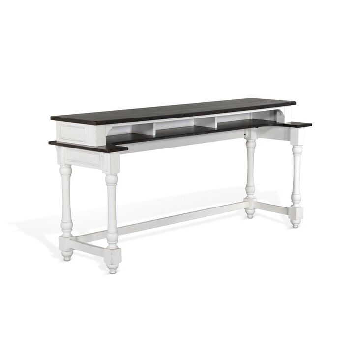 Sunny Designs Carriage House Console Bar Table