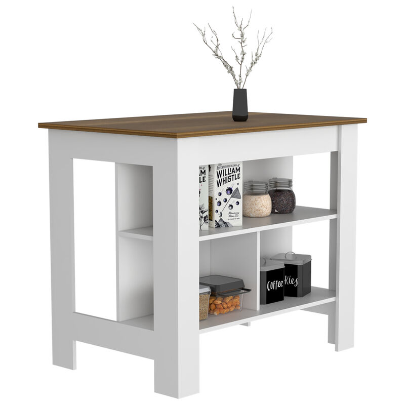 Streamdale Spacious Kitchen Workstation with Ample Storage and Prep Room image number 2
