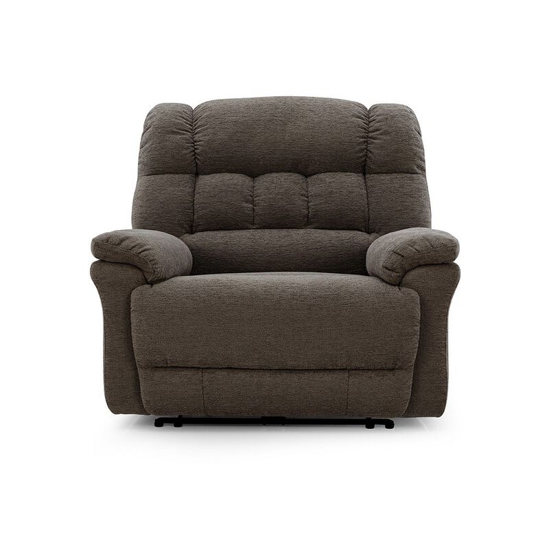 Starlight Canyon Home Brown Power Recliner Chair Oversized with Electric Recline and USB Port