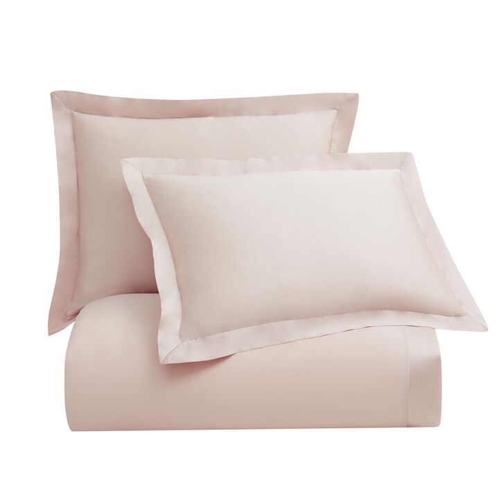 Eucalyptus Blush King Duvet Cover Set