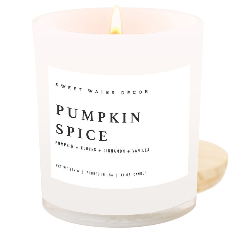 Sweet Water Decor Pumpkin Spice 11 oz Soy Candle image number 0