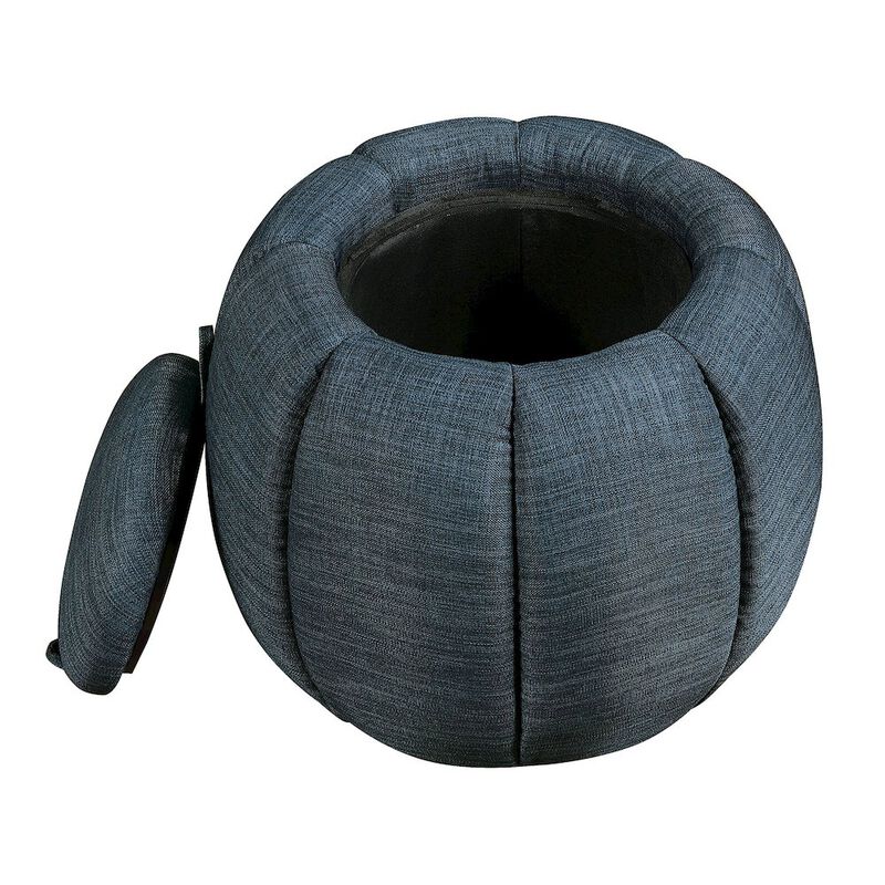 Convenience Concepts Designs4Comfort Daisy Storage Ottoman with Reversible Tray Lid