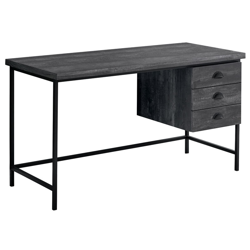 Sturdy Computer Desk &ndash; Writing Table with Three Storage Drawers