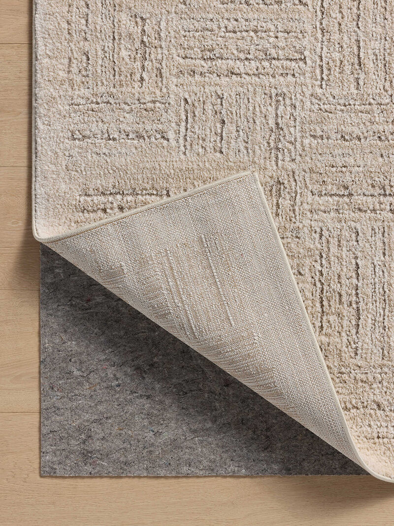 Monty MOT01 Ivory/Taupe 5'3" x 7'6" Rug image number 5