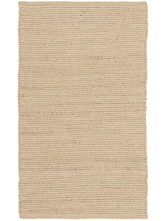 Natural Jute NJT01 Bleached 3' x 5' Rug