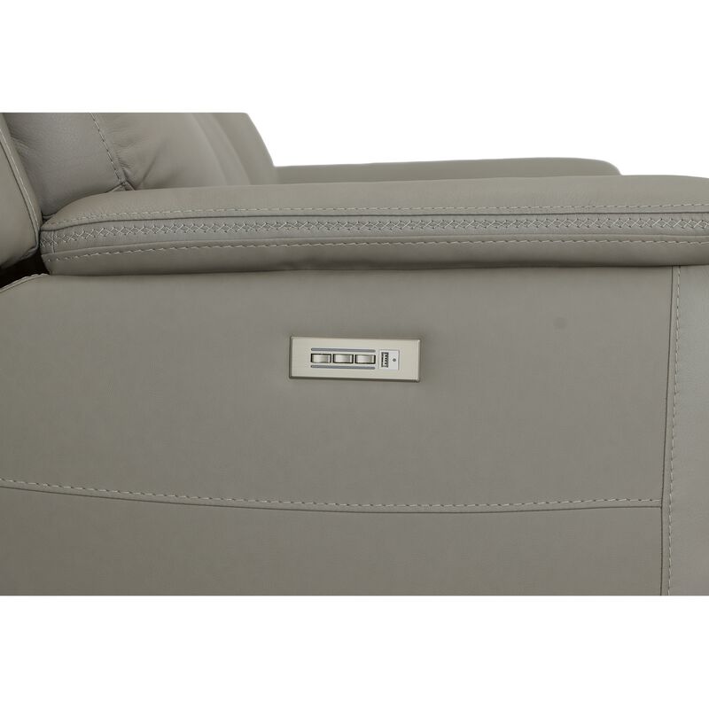 Sawyer Grey Power Reclining Sofa