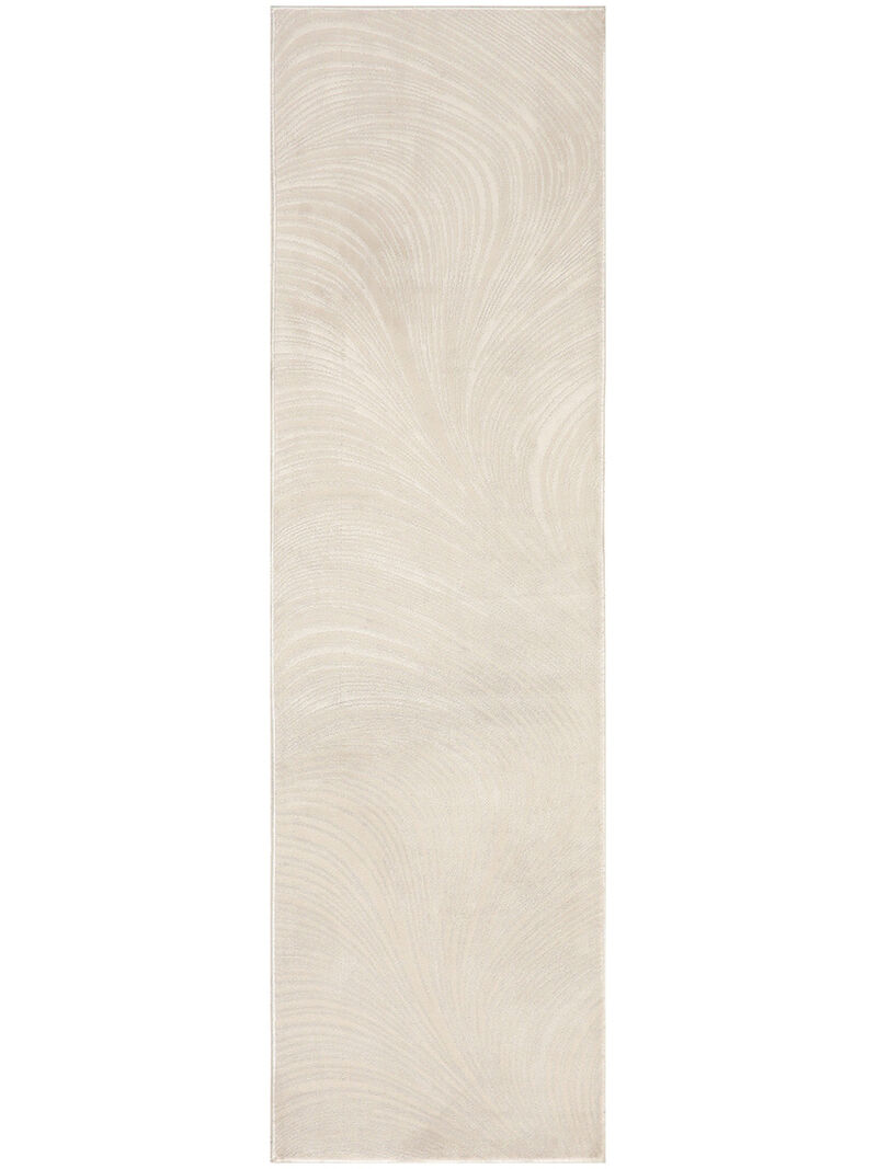 Central Park West CEP02 Beige 2'2" x 7'6 Rug image number 0