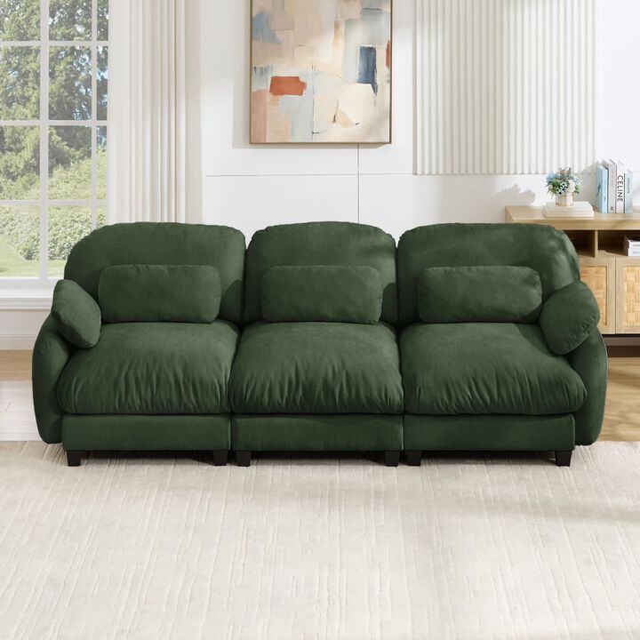 3-Seat modular cloud couch