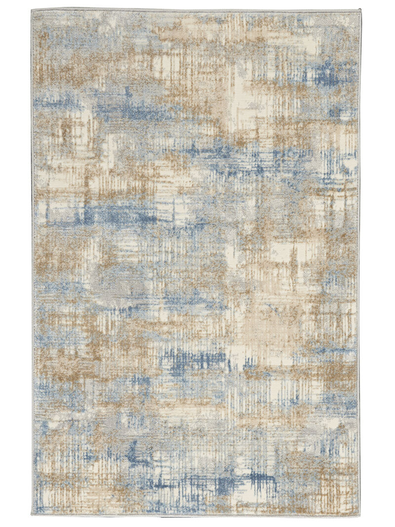 CK950 Rush CK951 Blue/Beige 3'2" x 5' Rug