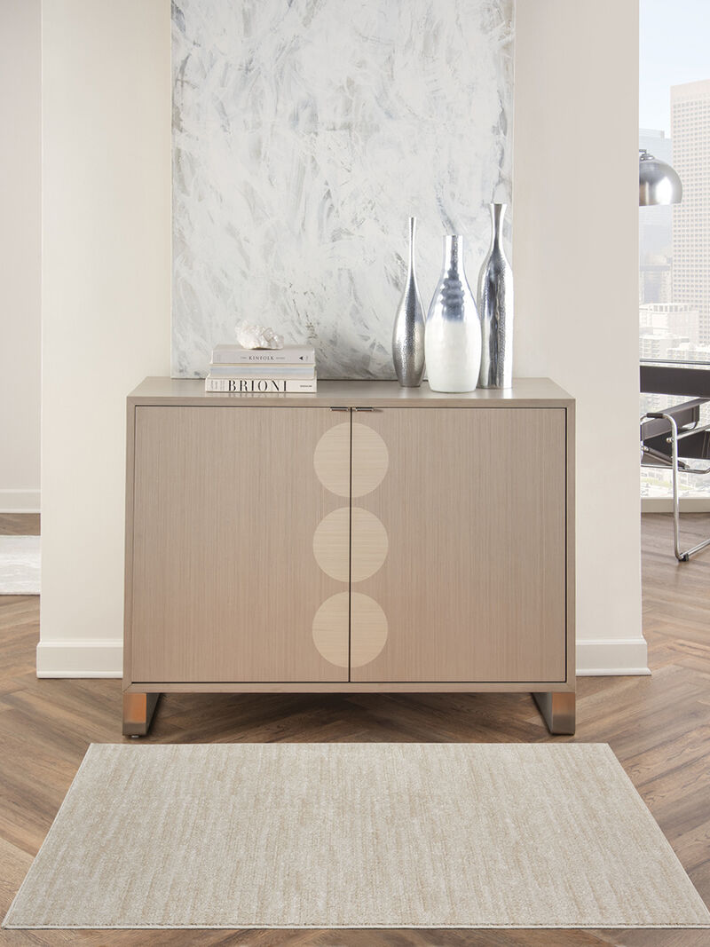 Nourison Essentials NRE01 Ivory/Beige 3' x 5' Rug