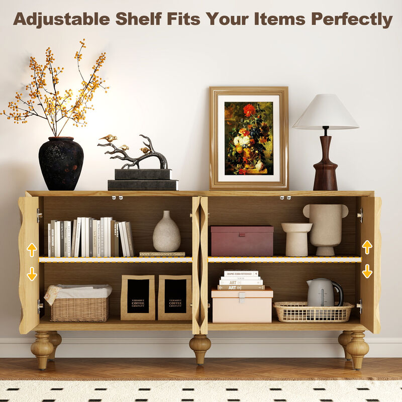 Rutont  Storage Sideboard Cabinet image number 4