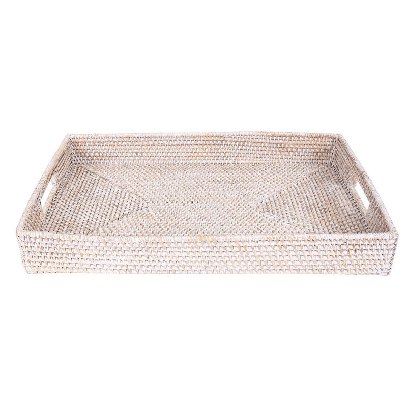 Saboga Home&trade; Rectangular Tray With Cutout Handles image number 3