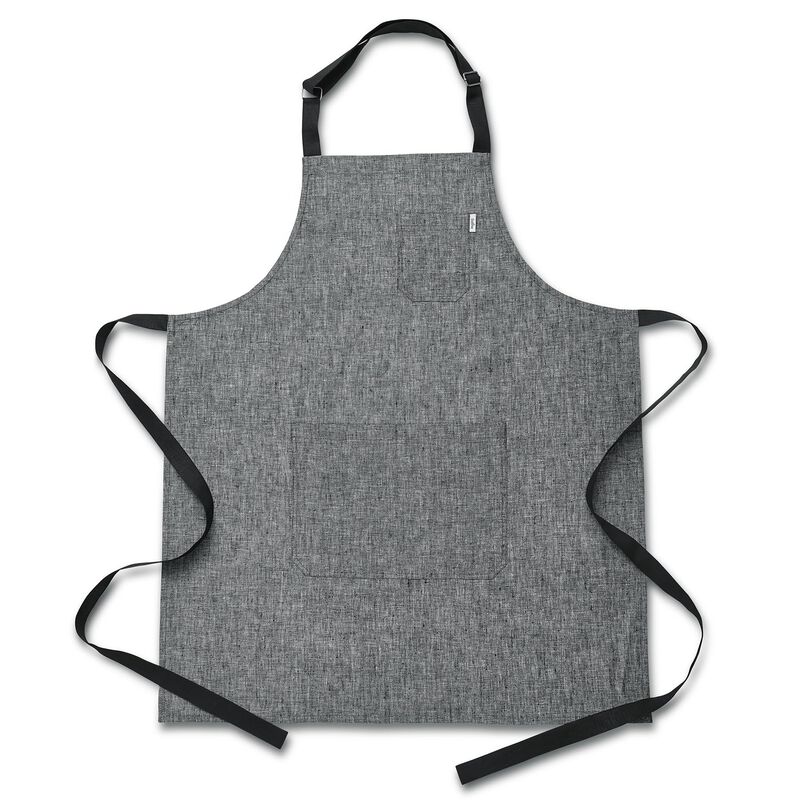 Solino Home 100% Pure Linen Apron - Kitchen Linen image number 0