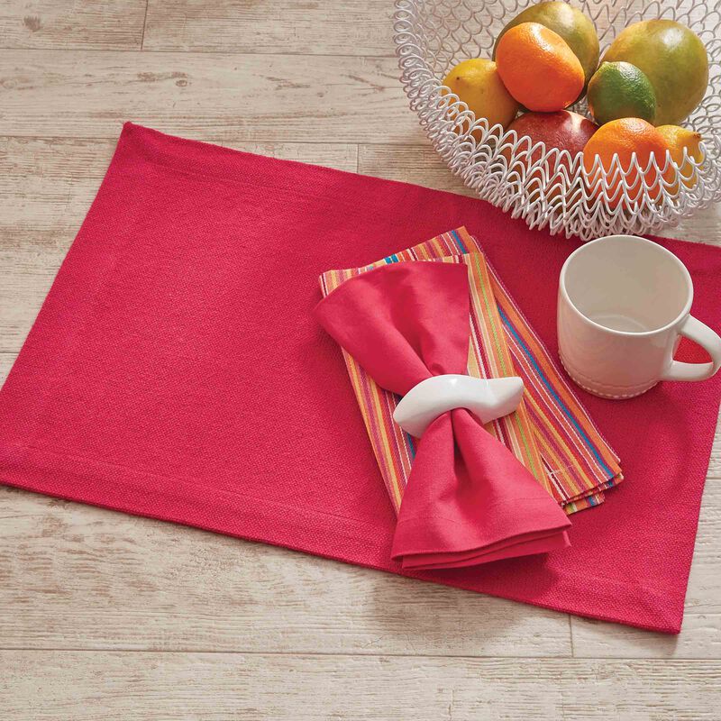 Split P Elements Fuchsia Placemat Set of 4 image number 1