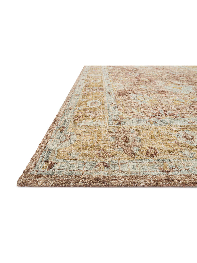 Julian JI04 Terracotta/Gold 3'6" x 5'6" Rug