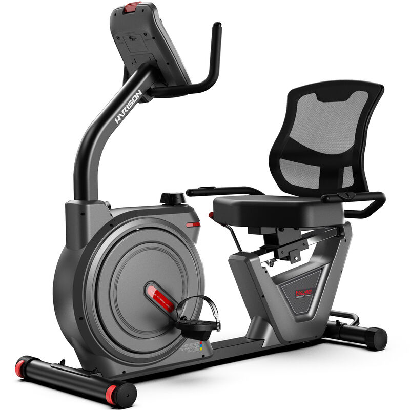 HARISON Semi Commercial Magnetic Recumbent Exercise Bike 450LB Capacity for Seniors Adults (HR-B51) image number 0