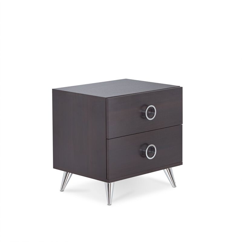 Accent Table with 2 Storage Drawers &ndash; Ideal for Living Room or Bedroom