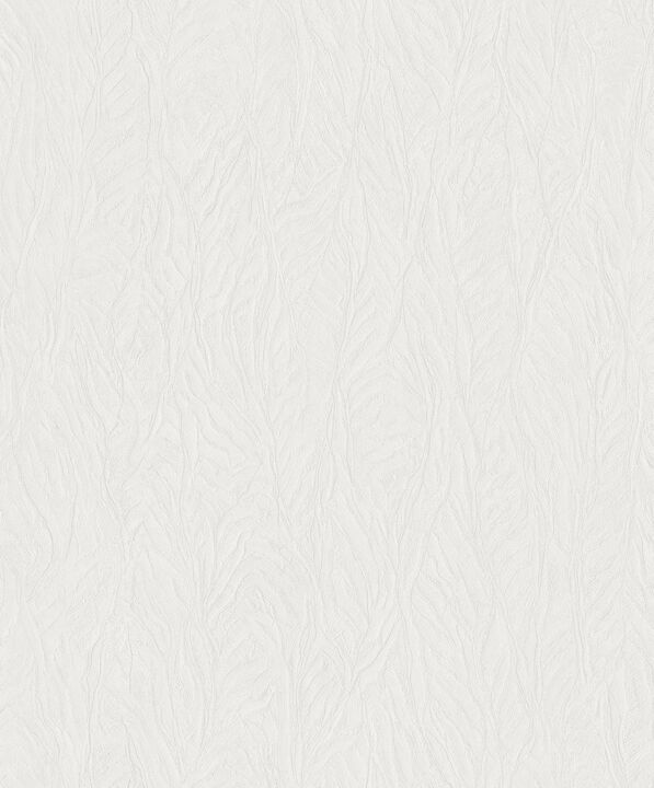 Utopia Leaf Emboss White Wallpaper G67807