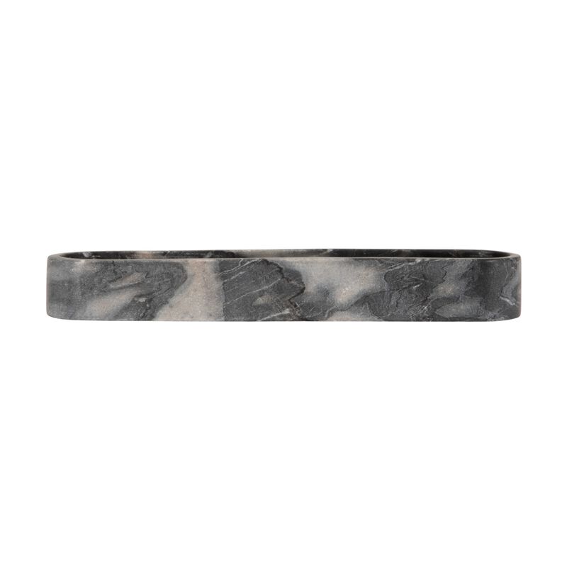 Marble Oval Dish, Grey image number 4