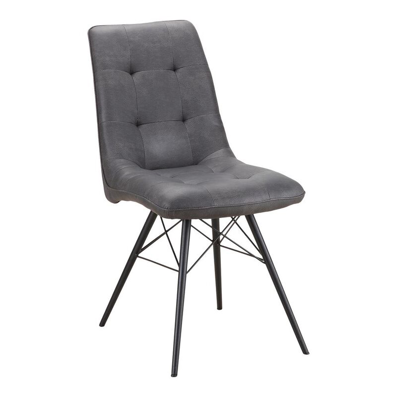 Modern Grey Dining Chairs - Morrison Collection (Set of Two), Belen Kox