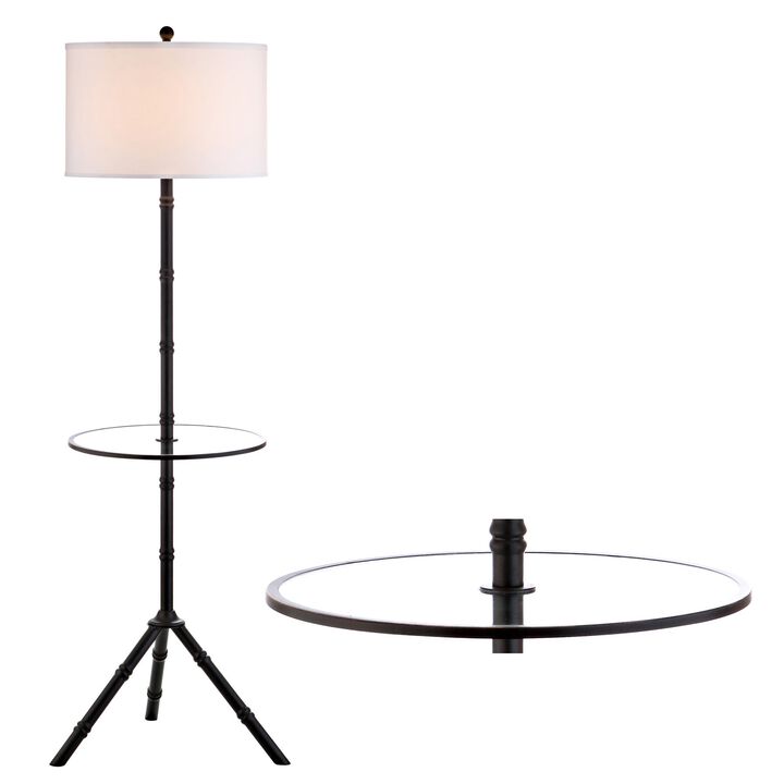 Hall Metal LED End Table Floor Lamp