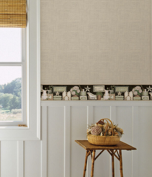 Martha Black Country Bath Wallpaper (Set of 2)