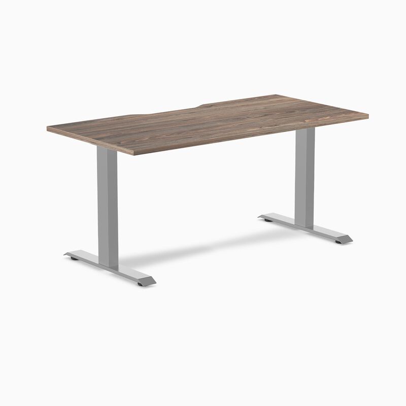 Desky Zero Scalloped Laminate Office Desk image number 0