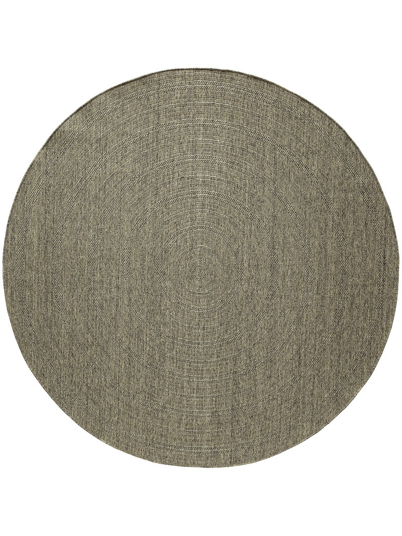 Tulum TLM04 Olive 8' x Round Rug