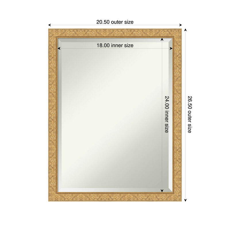 Lila Beveled Wood Framed Wall Mirror image number 4