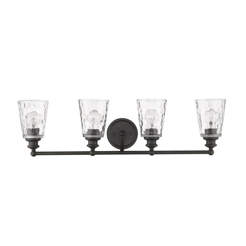 Hivvago Mae 4-Light Oil-Rubbed Bronze Vanity