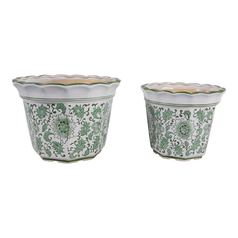 Chinoiserie Pot Planters image number 2