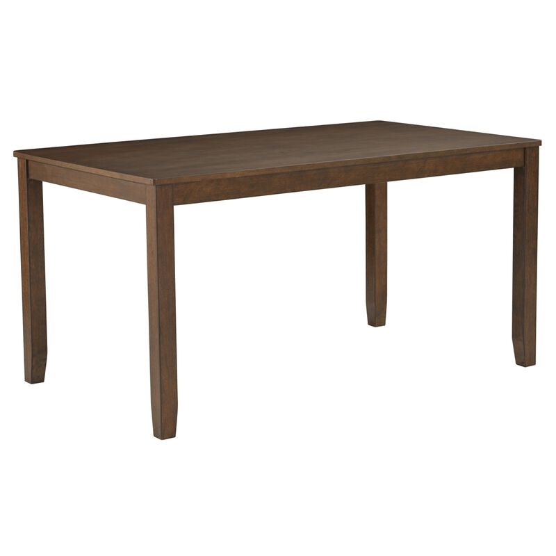 Sorhom 6‑Piece Farmhouse Rustic Dining Table Set image number 8