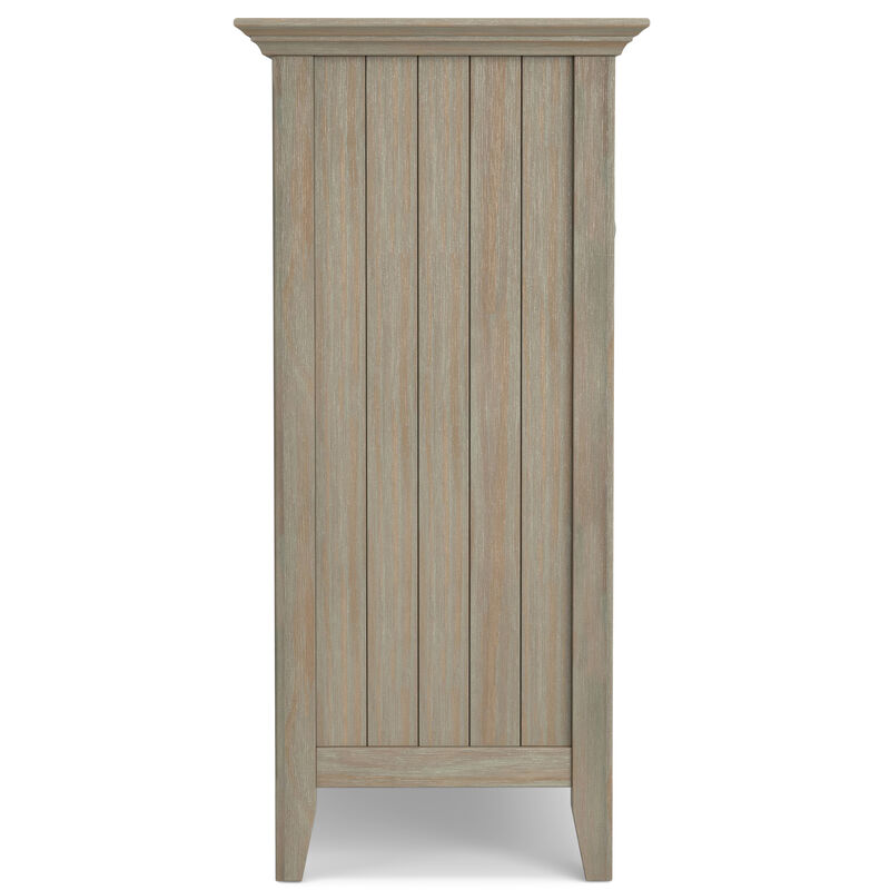 Simpli Home Bedford Sideboard Buffet and Wine Rack image number 5