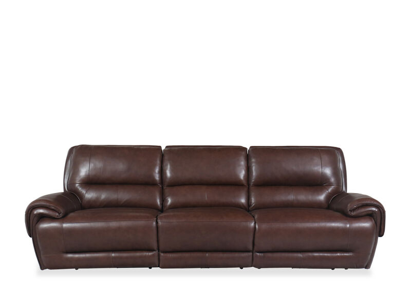 Rio Leather Power Sofa