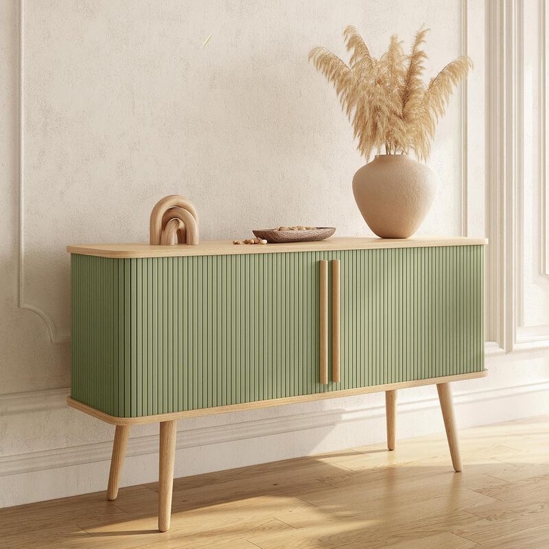 SLIDDO 53'' Sideboard with Doors and Shelves - Credenza.