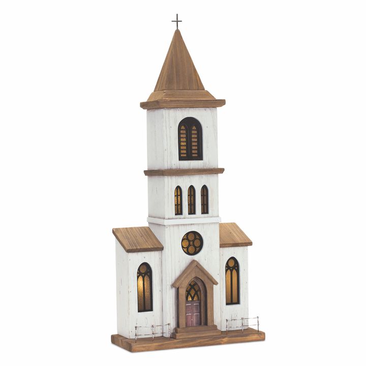 Church Christmas Decoration for Holiday Décor and Festive Home Styling
